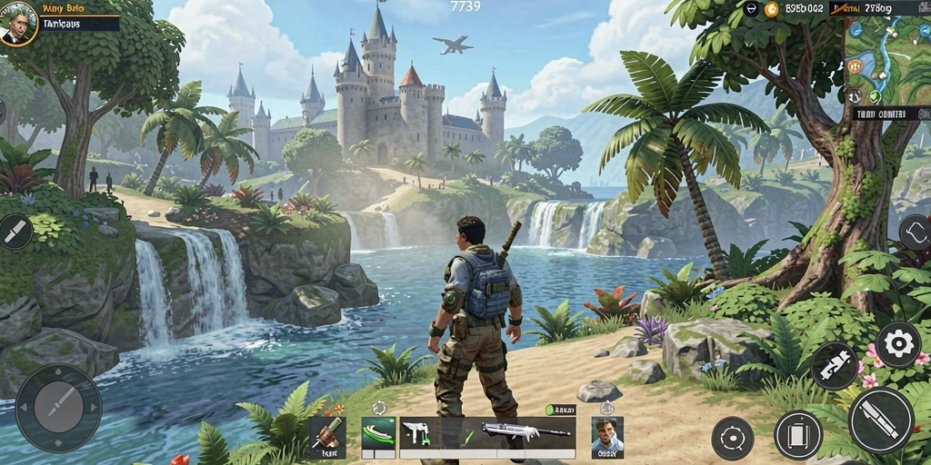 Gameplay menakjubkan dalam dunia terbuka penuh petualangan.