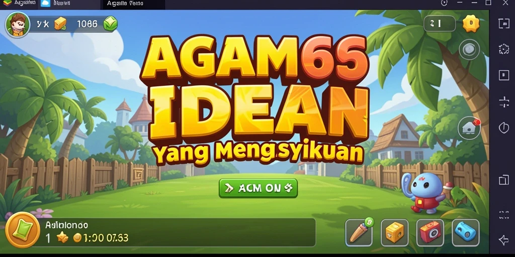 Screenshot AGAM66 menampilkan aksi gameplay Idle yang menarik.