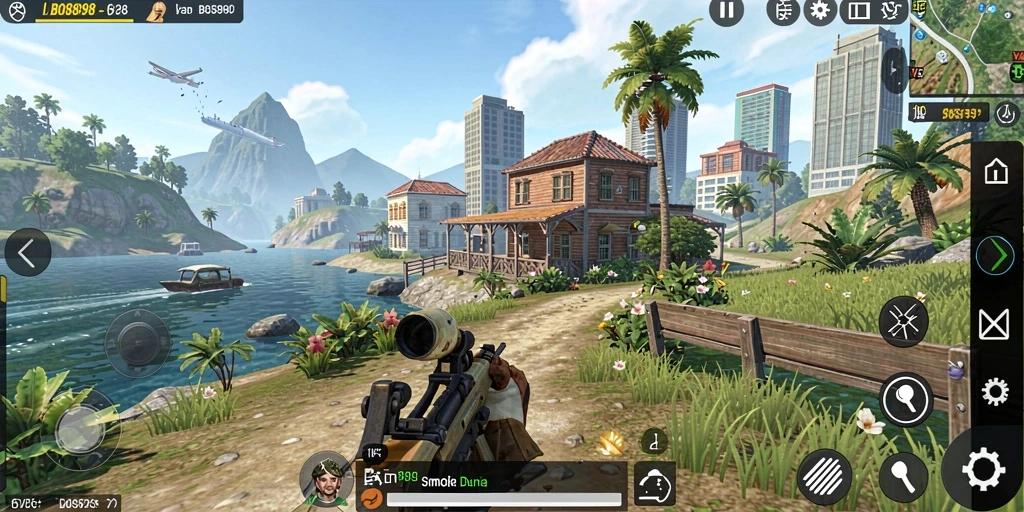Tampilan gameplay <strong>BOS898</strong> yang penuh warna dan menarik.