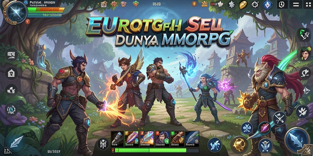 Tangkapan layar dari gameplay seru di dunia MMORPG EUROTOGEL.