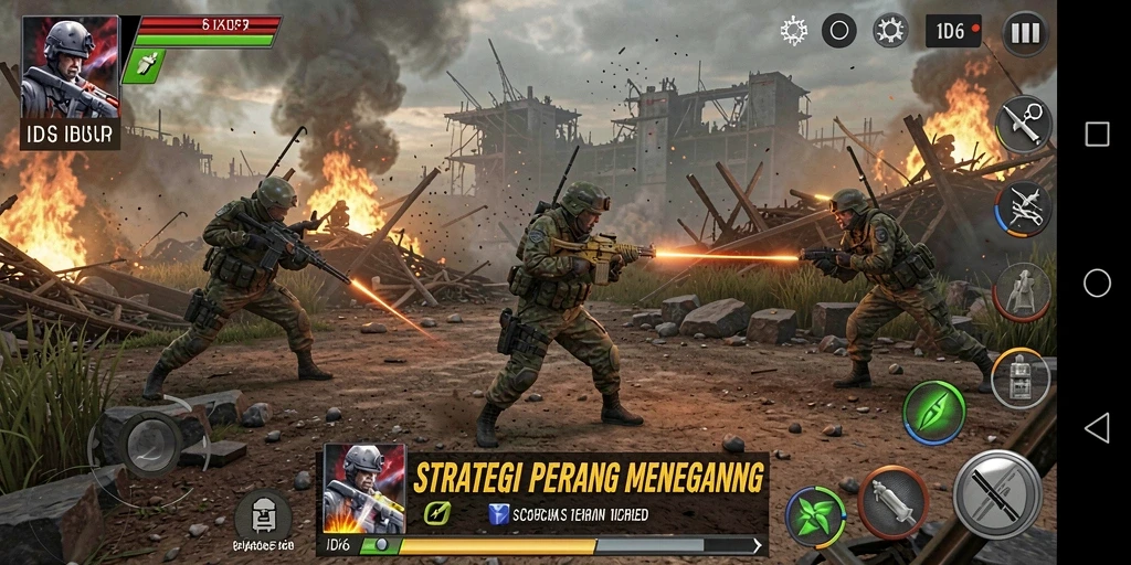 Tampilan gameplay seru dalam game Strategy ID66.