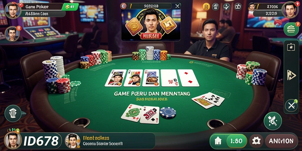 Tampilan menarik dari gameplay seru di ID678.