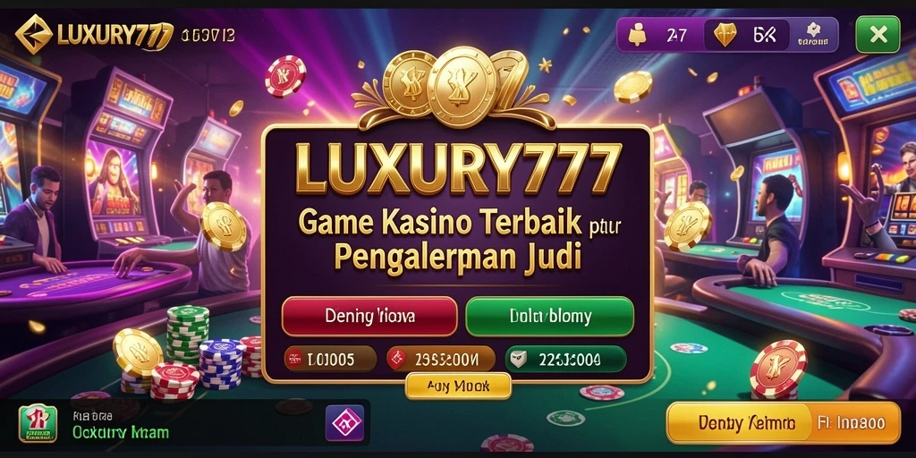Tampilan gameplay seru dan menarik dari LUXURY777.