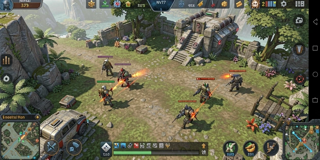 Gambaran gameplay NV77 yang seru dan strategi yang mendalam.