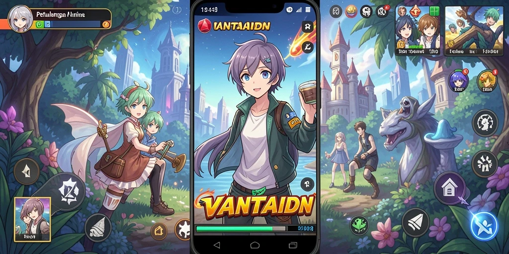 Tampilan gameplay VANTAIDN yang memukau dan penuh aksi.