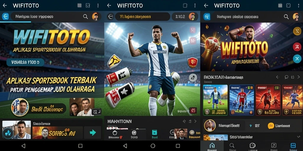 Tampilan menarik dari gameplay <strong>WIFITOTO</strong> saat melakukan taruhan olahraga.